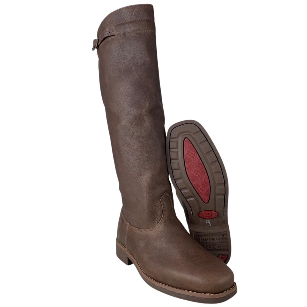 Bota Western Ariat Rancher Impermeável - Tradição E Conforto Em Couro