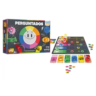 Jogo De Tabuleiro Com Cartas Perguntados Original Copag