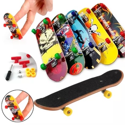 dedo para crianças - Brinquedo minúsculo dos skates para o dedo das  crianças,Brinquedos Fidget portáteis resistentes e leves multifuncionais  para meninas, meninos, crianças, homens, Pinnkl
