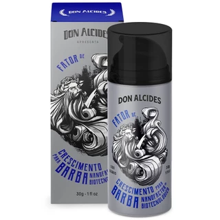 Fator de Crescimento para Barba Nanofactor® Biotecnológico 30g Don Alcides