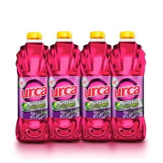 Kit 4 Desinfetante Urca Lavanda 2L