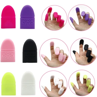Clipe de esmalte Soak Off Tampa de silicone Gel UV Removedor de esmalte Envoltórios Desengordurante Limpador Ponta dos dedos Verniz Ferramenta de manicure
