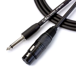 Cabo P10 Mono X Xlr F Fêmea HG Santo Angelo Ninja 3,05 metros