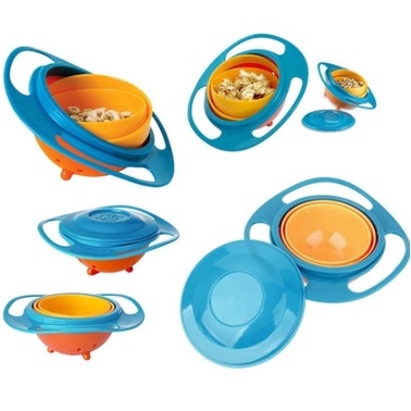 Imagem do produto Potinho Pratinho Mágico Giratório 360° Infantil Gyro Bowl Bebe 3