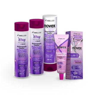 KIT NOVEX HARMONIZAÇÃO CAPILAR CUIDADOS BÁSICOS