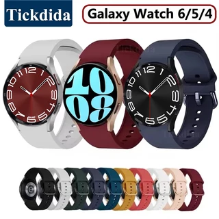 Pulseira Esportiva Para Relógio Samsung Galaxy 6 4 5 Pro 43mm 44mm 46mm 47mm Sem Lacunas De Silicone Banda Clássica