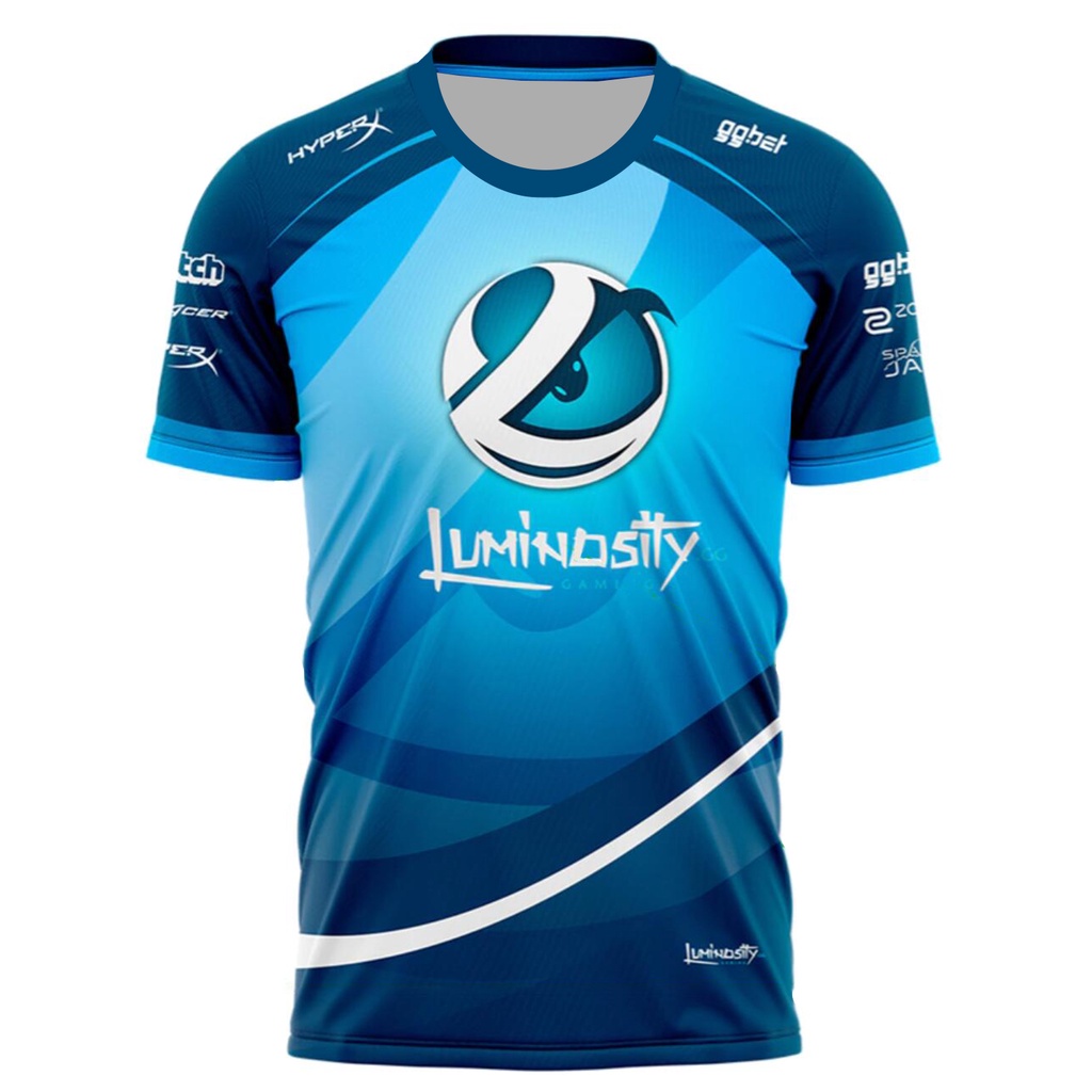 Luminosity Gaming Men Esport Team Jersey | Shopee Brasil