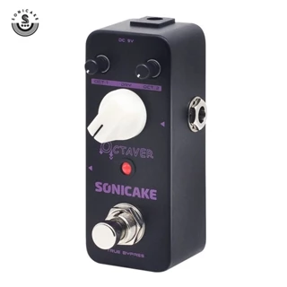 SONICAKE Octaver Análogo Octave Clássico Efeitos Baixo Pedal QSS-19