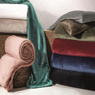 Kit 3 Mantas Lisas Fleece Toque Suave Cores Sortidas Inverno Macio Lisa Ou Estampada