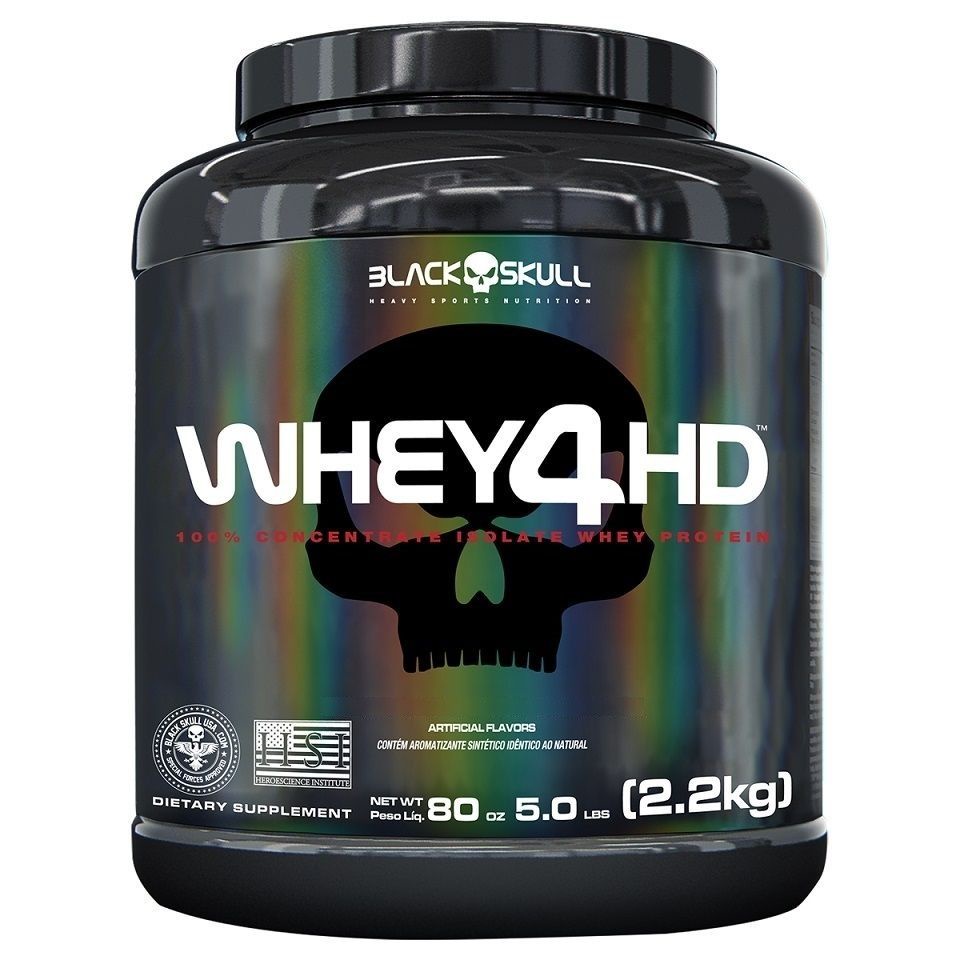 Whey 4HD (2,2kg) – Nova Fórmula – Sabor: Baunilha