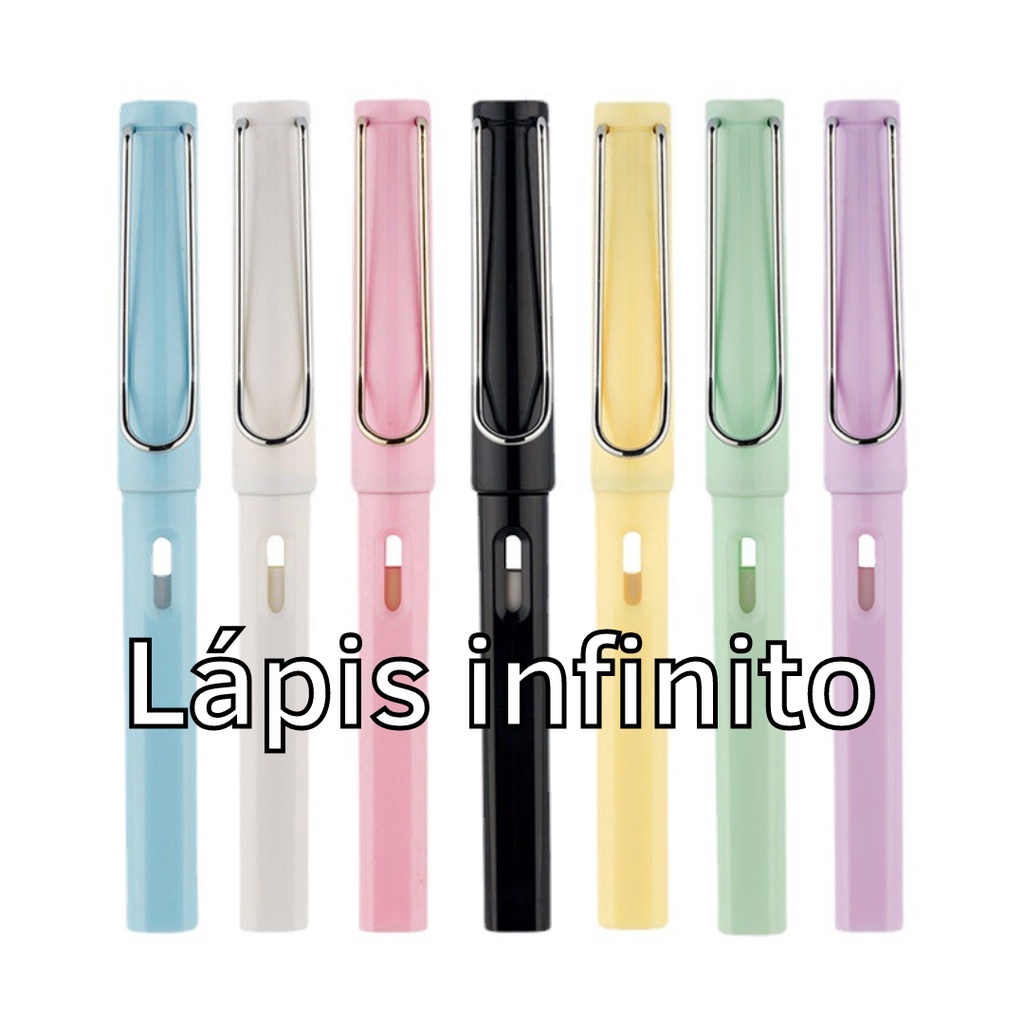 Lápis Infinito Classico - 100 Lapis em 1 - C/Borracha | Shopee Brasil