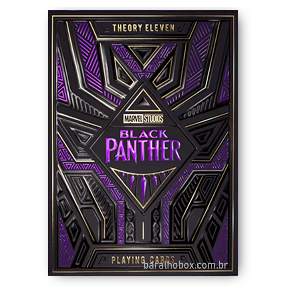 Baralho Back Panther (Pantera Negra)