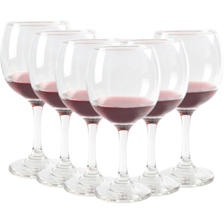Jogo 12 Taças Grandes 6 Tacas, 4 Taça, 2 Taca de Gin e Vinho 620 ml Happy Hour Jantar Romântico