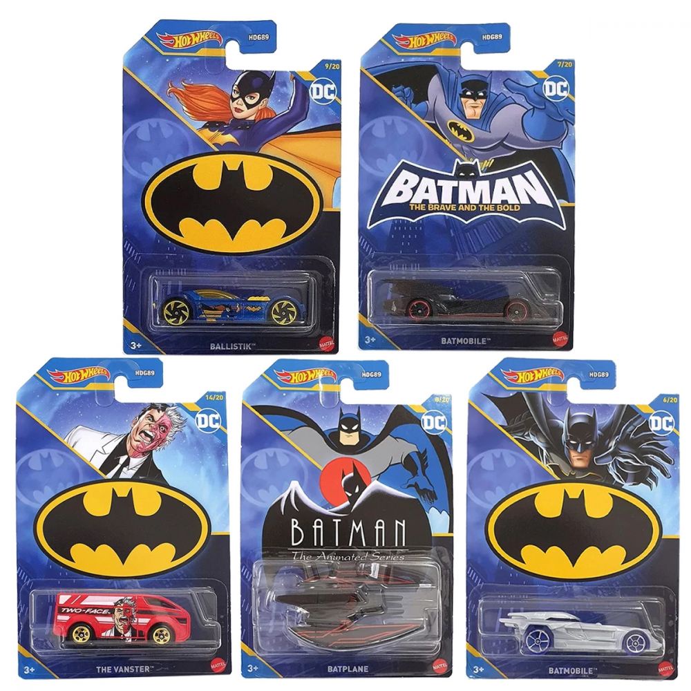 Hot Wheels Batman Carros Temáticos - Vários Modelos - Mattel