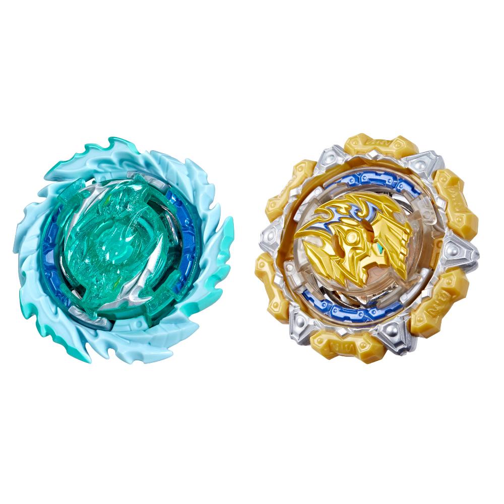 Beyblade Magma Roktavor R7 e Gilded Balderov B7 Kit Duplo Burst ...
