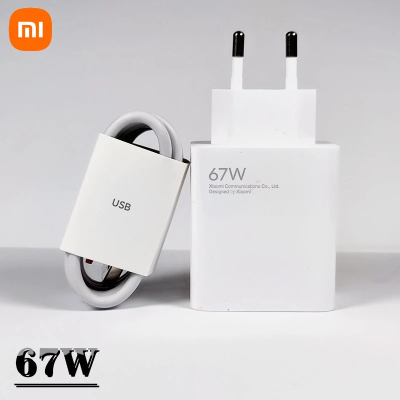 Carregador Xiaomi 67W Cabo De Dados Turbo Original Ue 6A Adequado Para 12 11 10 9 Redmi Nota 10 11s 11 Poco X4 X3 M3 M4