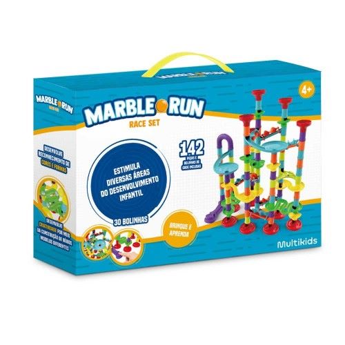 Rola Bola Brinquedo Blocos de Montar Infantil Torre 105 Pçs