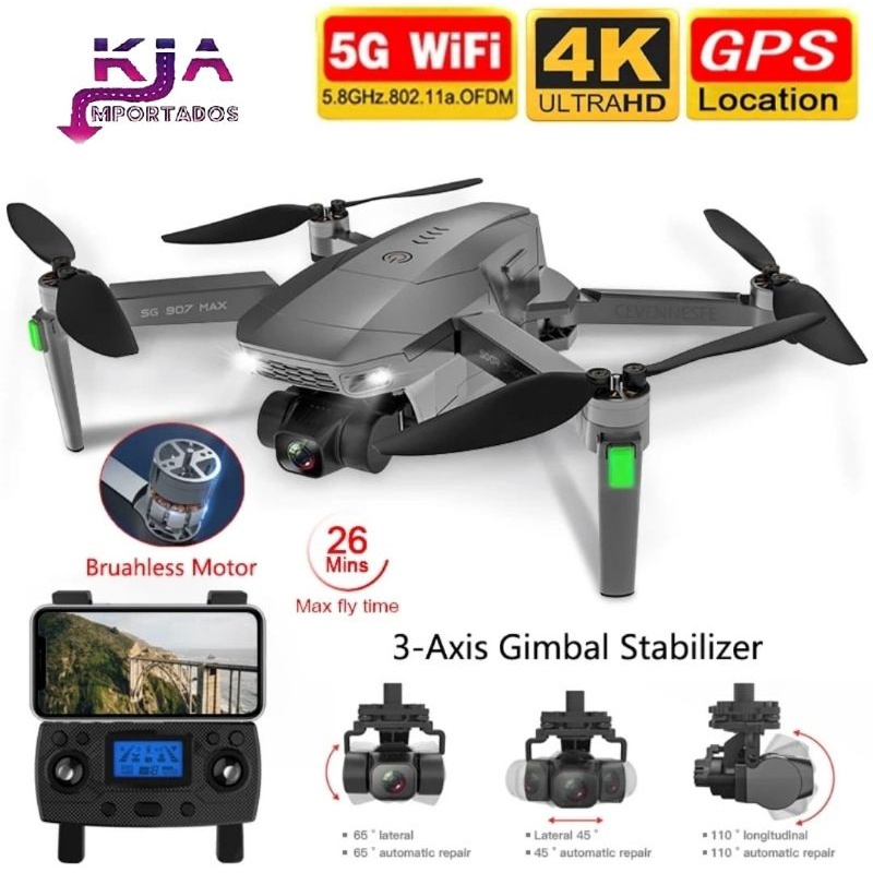 Gps drone with store gimbal