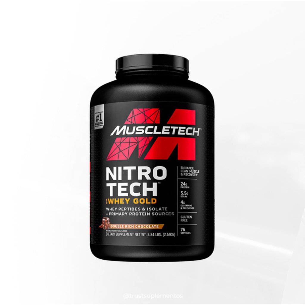 Whey Protein Nitro Tech Gold 2lb (907g) – Muscletech
