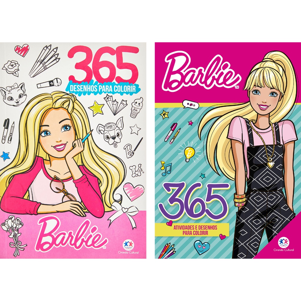 Barbie - Hora de colorir!: Livro de colorir