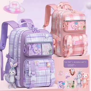 Mochila infantil, mochila de estudante, mochila de proteção de coluna super leve