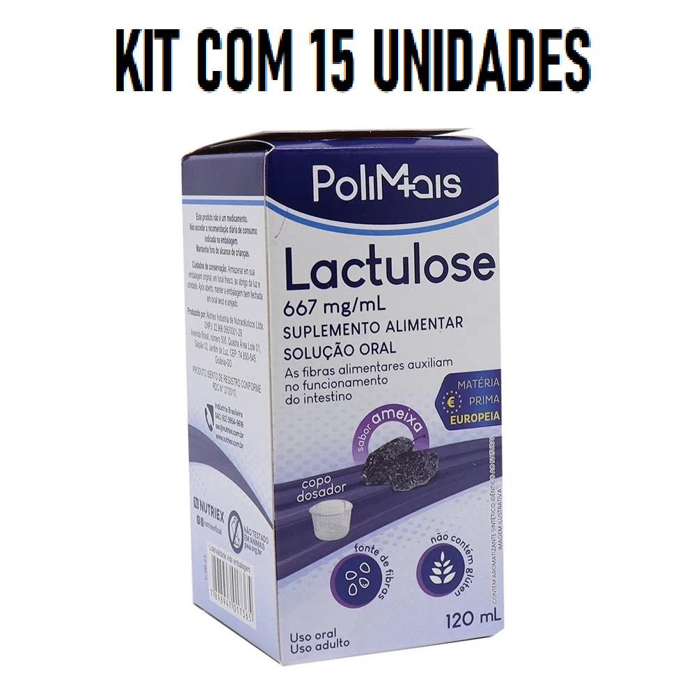 Kit Lactulose PoliMais Sabor Ameixa Com Un De Ml Cada Shopee Brasil