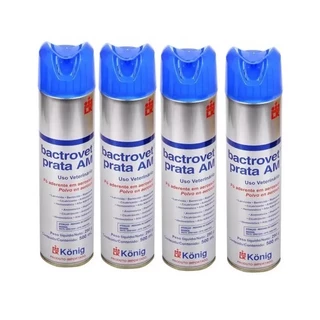 Kit 4 Bactrovet Prata Konig 500 Ml