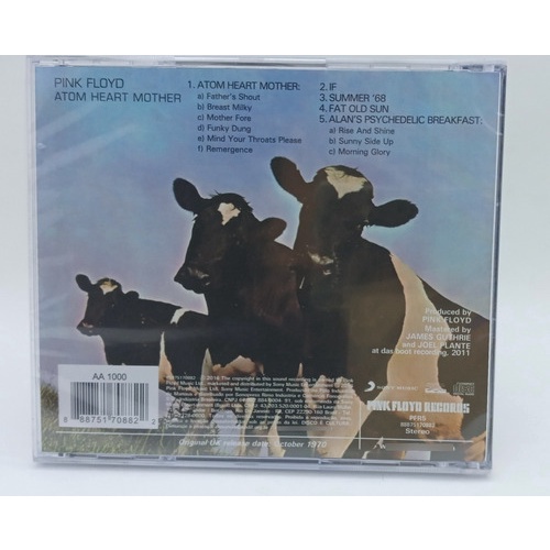 Cd Pink Floyd Atom Heart Mother - Original Lacrado | Shopee Brasil