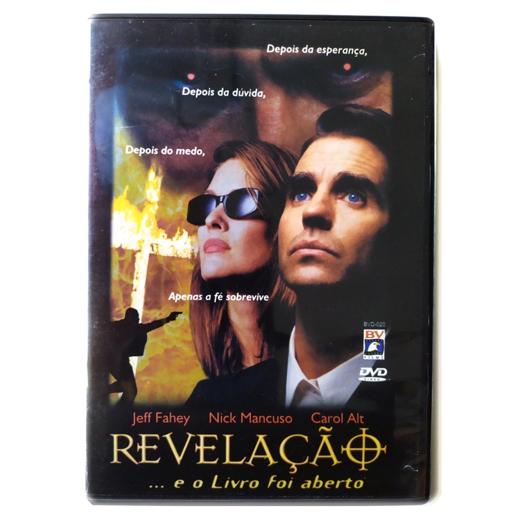 DVD Revelação E O Livro Foi Aberto Jeff Fahey Nick