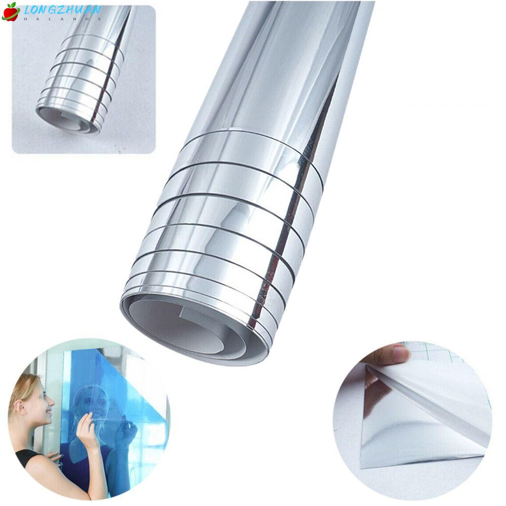 LONNGZHUAN Adesivo Espelho De Parede 3 Tamanhos De Banheiro Adesivos Ultra Fina