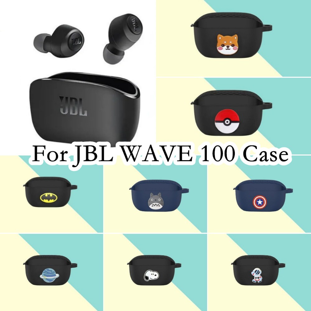 【 Trend Frente 】 for JBL Wave 100 Estojo Simples anti-Queda Para TWS De Fone De Ouvido Macio