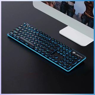 [SOH] L1 Suspensão 104 Tecla do Teclado Sem Fio Ultra-fino Mudo Luminosa Do Punk Chapéu Escritório Teclado Usb Recarregável computador