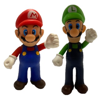 Mario e Luigi - Kit com 2 bonecos pequenos em Oferta na Shopee
