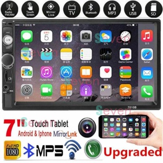Promoção 7010B MP5 2 Duplo DIN Car Stereo Radio Bluetooth Player FM/USB/TF/Android