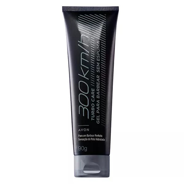 Avon Gel Sem Espuma Barbeador Linha Turbo Care 300 Km/h Mais Seguranca ...