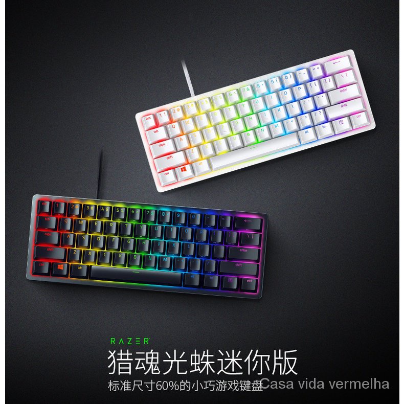 [Em estoque] Razer huntsman mini Thunder Soul Hunter Spider Light ...
