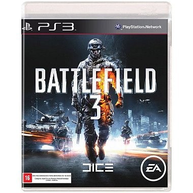 Battlefield 3 Ps3 Sem Encarte Usado Nota Fiscal Midia Fisica