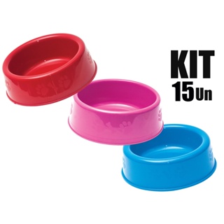 Comedouro Pote Tigela Cães Economico Stillpet N°1 300ml 15Un