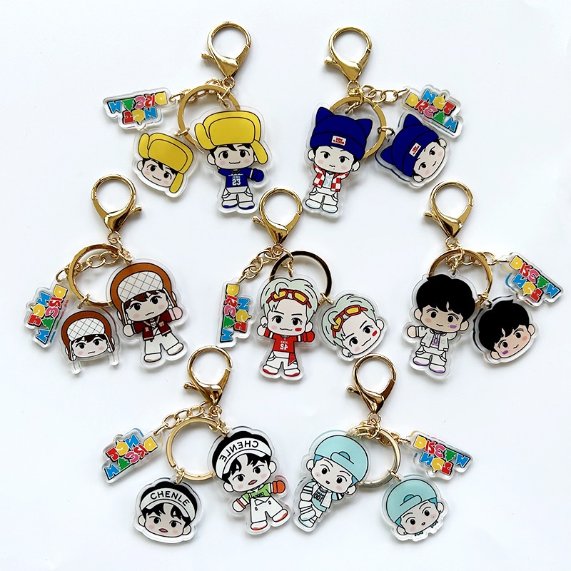 Kpop NCT DREAM Candy Acrílico Acessório De Chave Dupla Face Com
