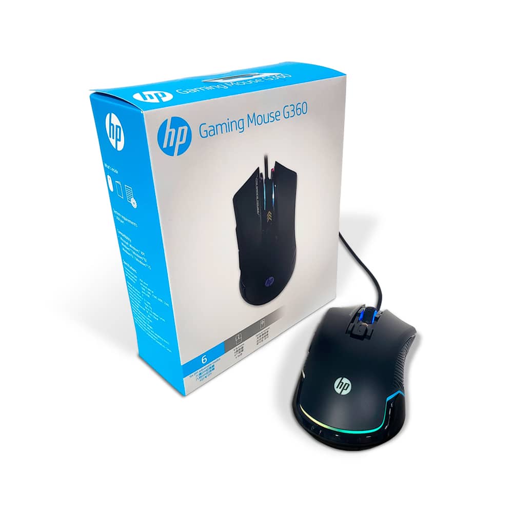 Mouse Gamer HP G360 | Shopee Brasil