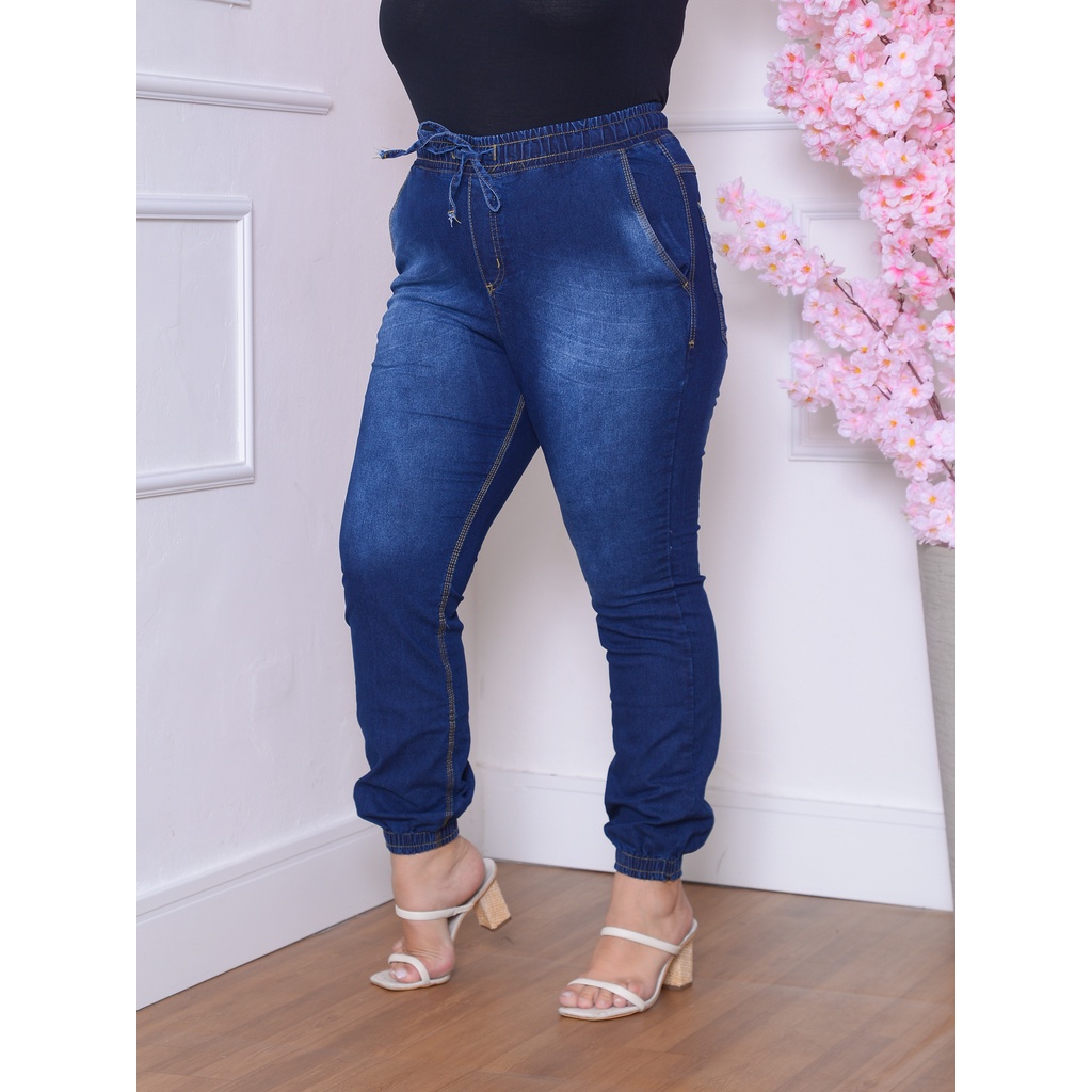 Calça jeans simples store feminina