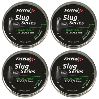 Chumbinho Rifle 04un. Latas Slug Series Hollow Point 5.5