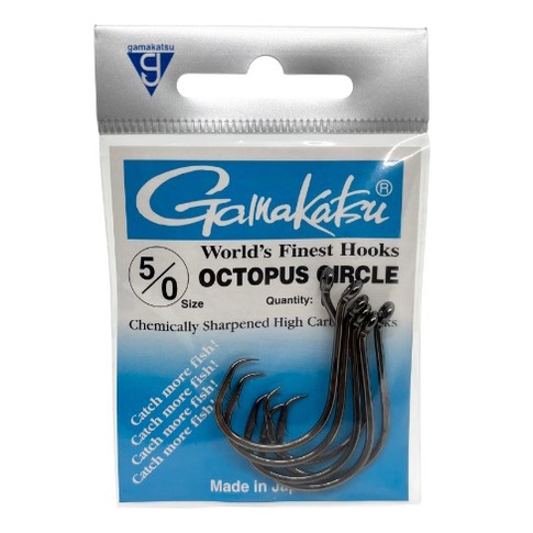 Anzol Gamakatsu OCTOPUS CIRCLE - Fabricado no Japão