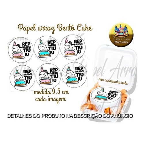 Pin de Drezito Festas em Bentô Cake Papel de Arroz  Desenhos de feliz  aniversário, Msgs de feliz aniversario, Feliz aniversário