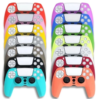Capa de Silicone Lisa Para Controle Manete Joystick Dualsense Ps5 Playstation 5