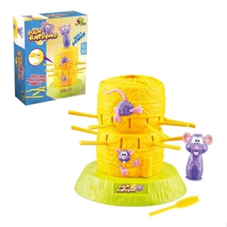 Jogo Brinquedo Infantil Pula Pegue Capiture Ratinho Rato