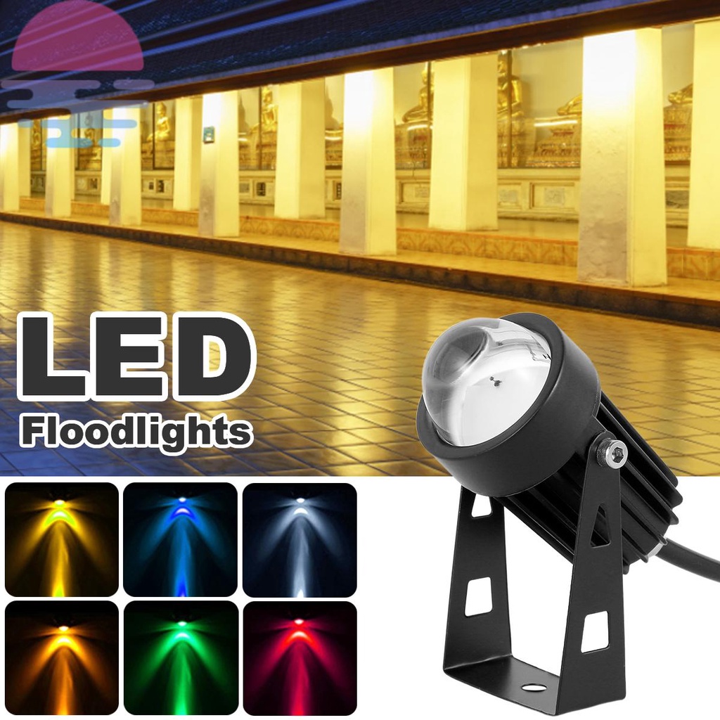 Holofotes LED 5W IP65 À Prova D'água Holofote De Feixe Estreito 180 Graus  Luzes De Lavagem De Parede Externa Ajustáveis Para A Construção SHOPSKC0300