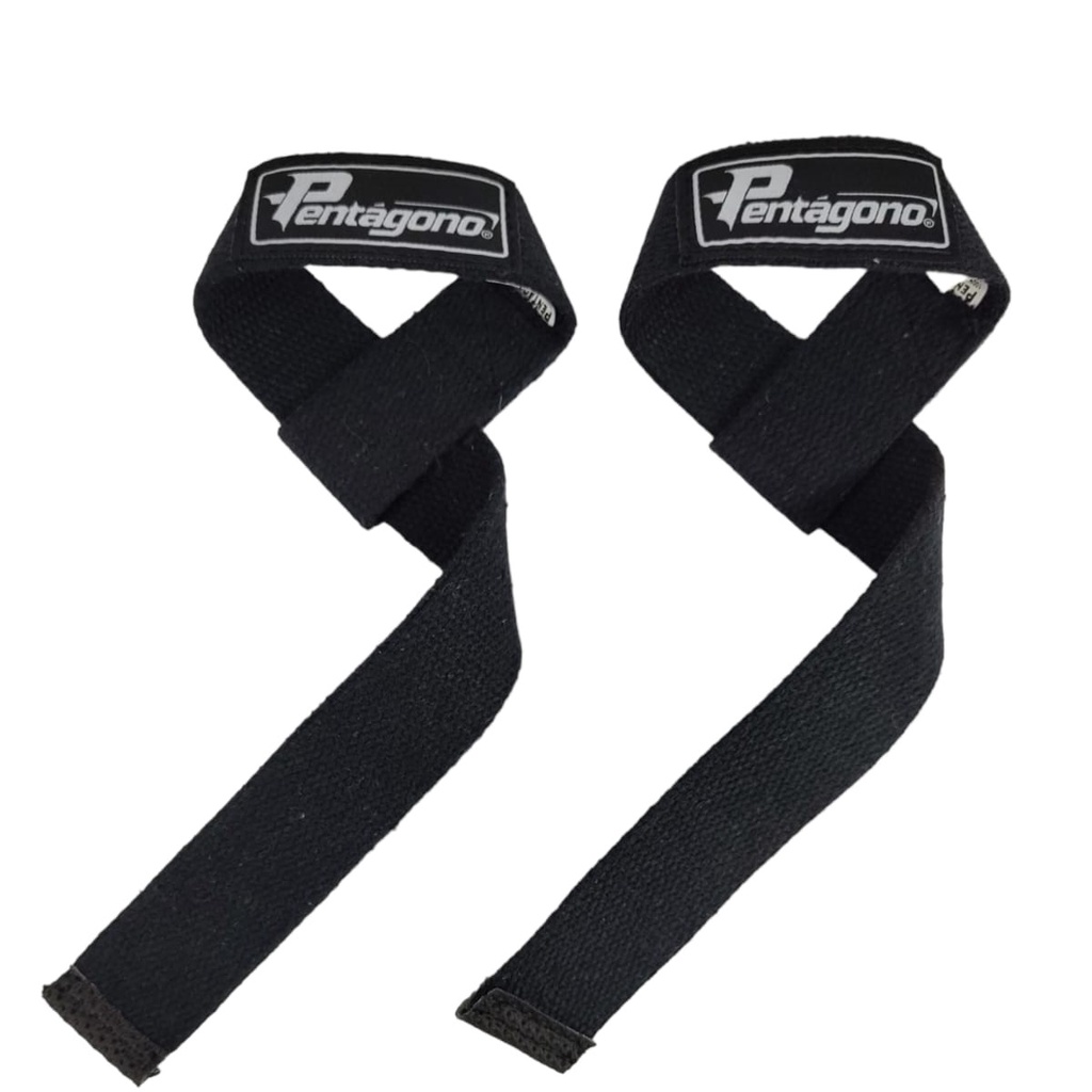 Tala Straps Musculação C/ Exclusiva Proteção Neoprene para os Punhos Cor Preta