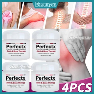 Perfectx Joint & Bone Cream, perfect X Joint and Bone Therapy, Concentrate For Joint and Muscle Recovery 30gx4 ETE01r