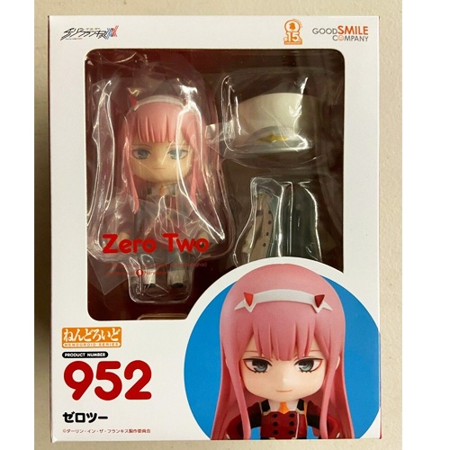 Miniatura Zero Two Anime Darling in the Franxx Feltro